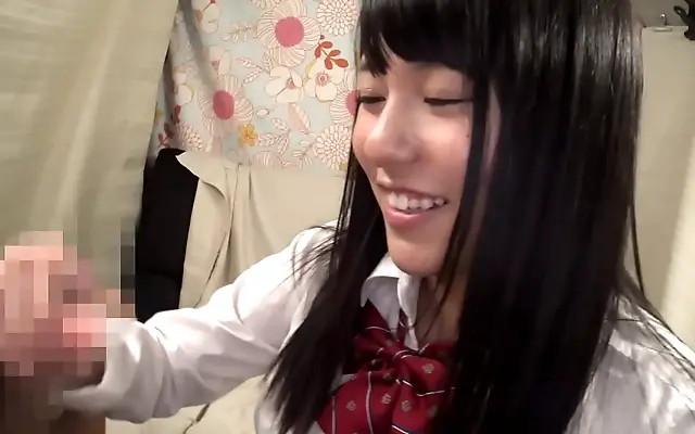 Living room seduction cute Japanese teen strips for cash oral orgasm