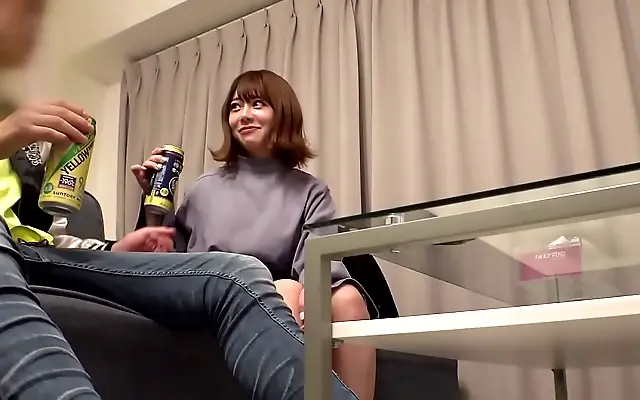 Candlelit Encounter Turns to Steamy Amateur Sex with Horny Japanese Babe