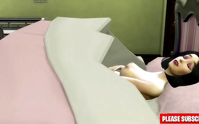 青青 另类 丰满熟 Two Japanese lovers entwined in forbidden bed sharing passion and desire