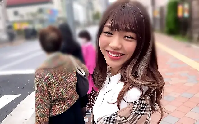 Behind the Curtains Hot Asian Store Clerk Shows Off Her Busty Charms for a Secret Lover