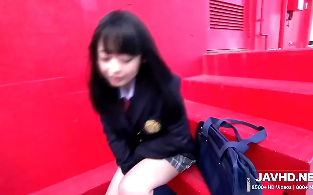 道无码 手机 国产色 Classroom fantasy with teasing Japanese teens in short skirts