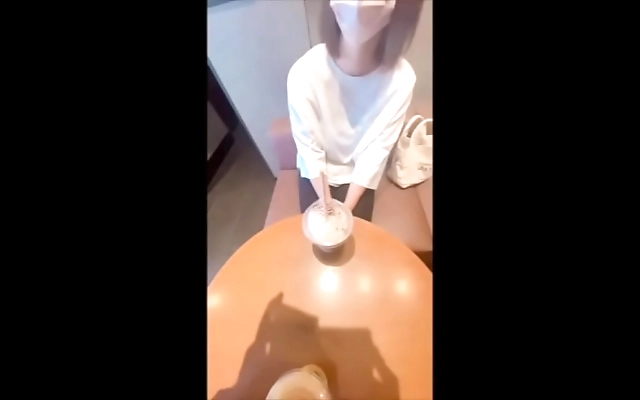 Bed where we met on Tinder leads to steamy action with cute barista