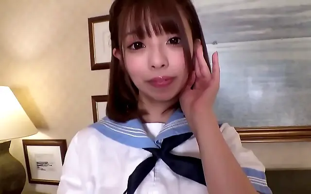 Naughty Japanese Babe Gets Wild On All Fours