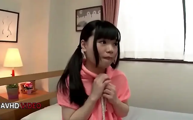 Japan sex showcase with teen's sloppy blowjob and fiery hardcore passion