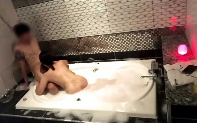 Japanese Couple Gets Kinky During a Steamy Bath Time Encounter