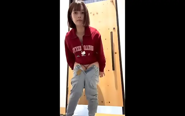 Playful try-on in the fitting room leads to a naughty home surprise