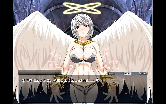 Lace Adorned Tit Teasing in Erotic Hentai