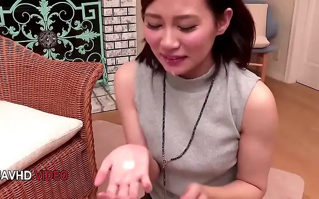 Candlelit passion ignites as Japanese beauty rides wild after deep blowjob